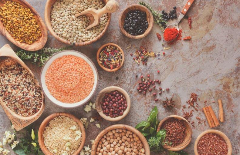 Use whole grains and seeds